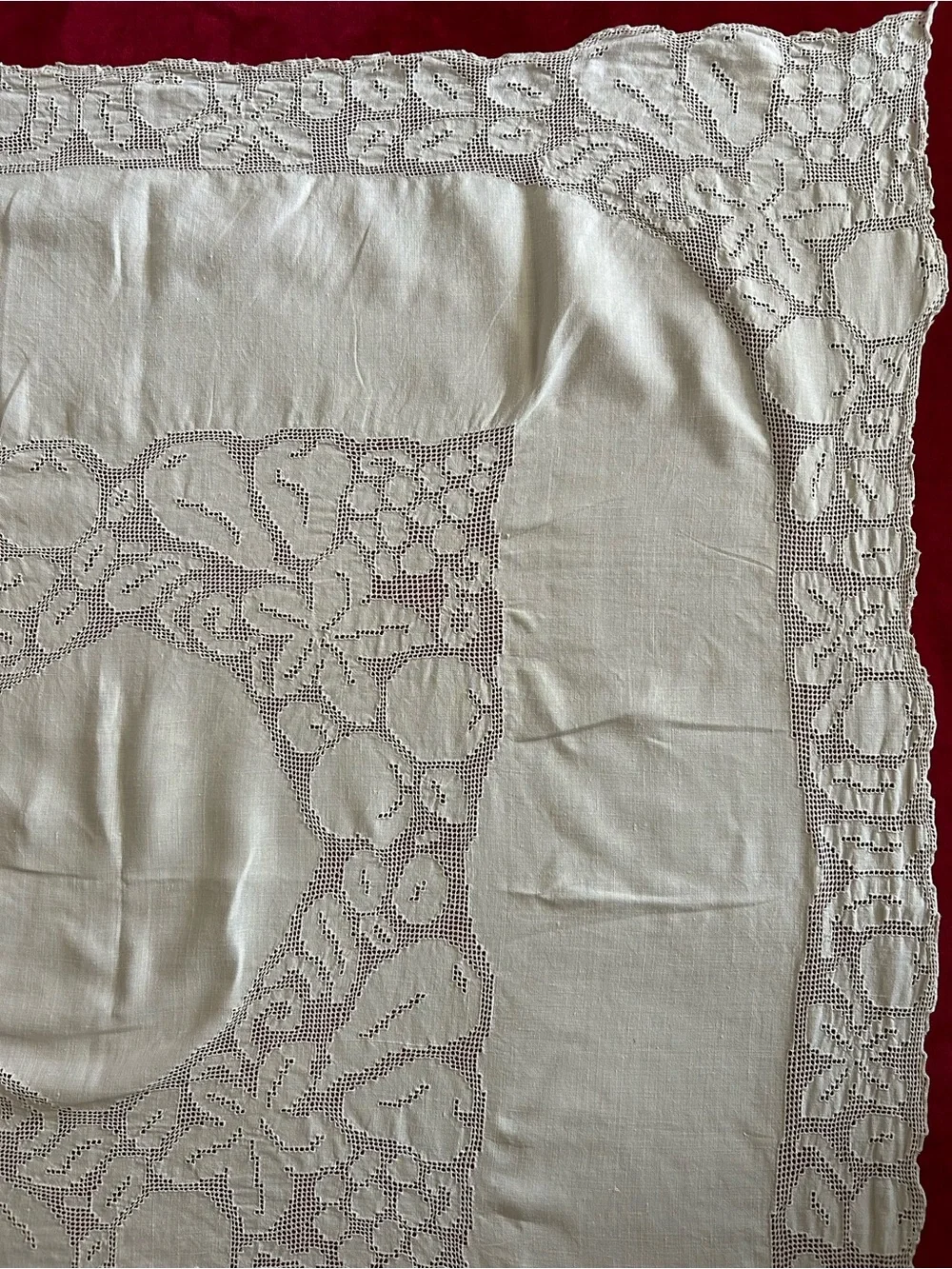 Handmade vintage linen